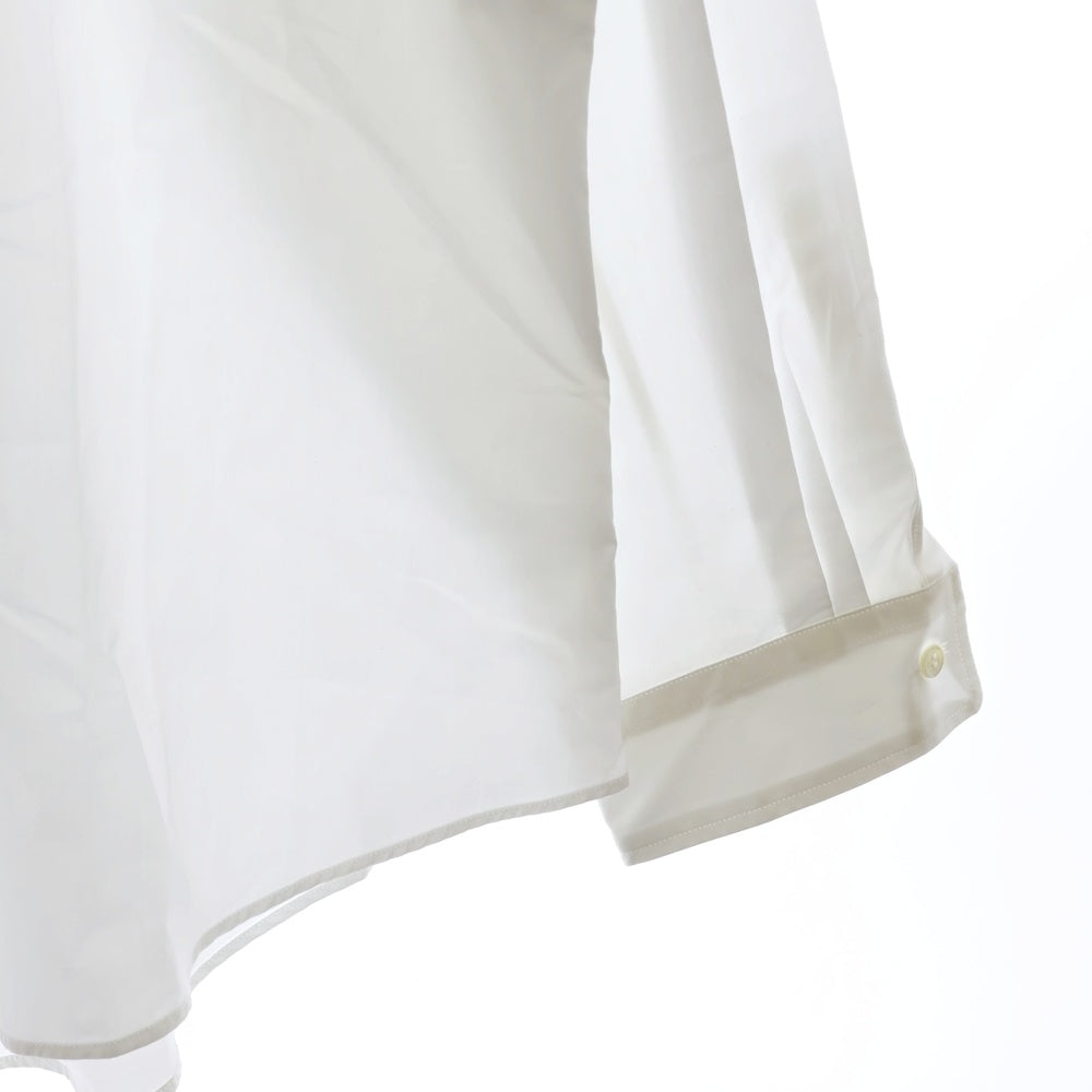 UNDERCOVER(アンダーカバー) 24AW TWIN PEAKS TYPEWRITER SHIRTS ツインピークス フロントタイプライタープリント 長袖ボタンダウンシャツ ホワイト UC2D4401-2
