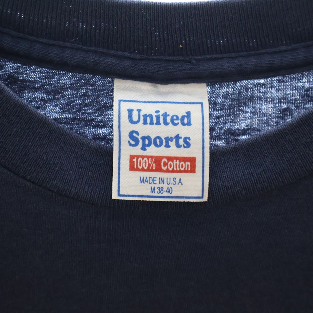 VINTAGE(ヴィンテージ) 90S VINTAGE BOOTLEG LUPIN III TEE ヴィンテージ ブート ルパン三世 USA製 フロントプリントTシャツ 半袖クルーネックカットソー ネイビー