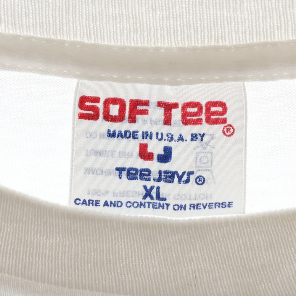 VINTAGE(ヴィンテージ) 90S VINTAGE SPEED RACER SOF TEE ヴィンテージ USA製 マッハGOGOGO 両面プリント クルーネック 半袖Tシャツ カットソー ホワイト
