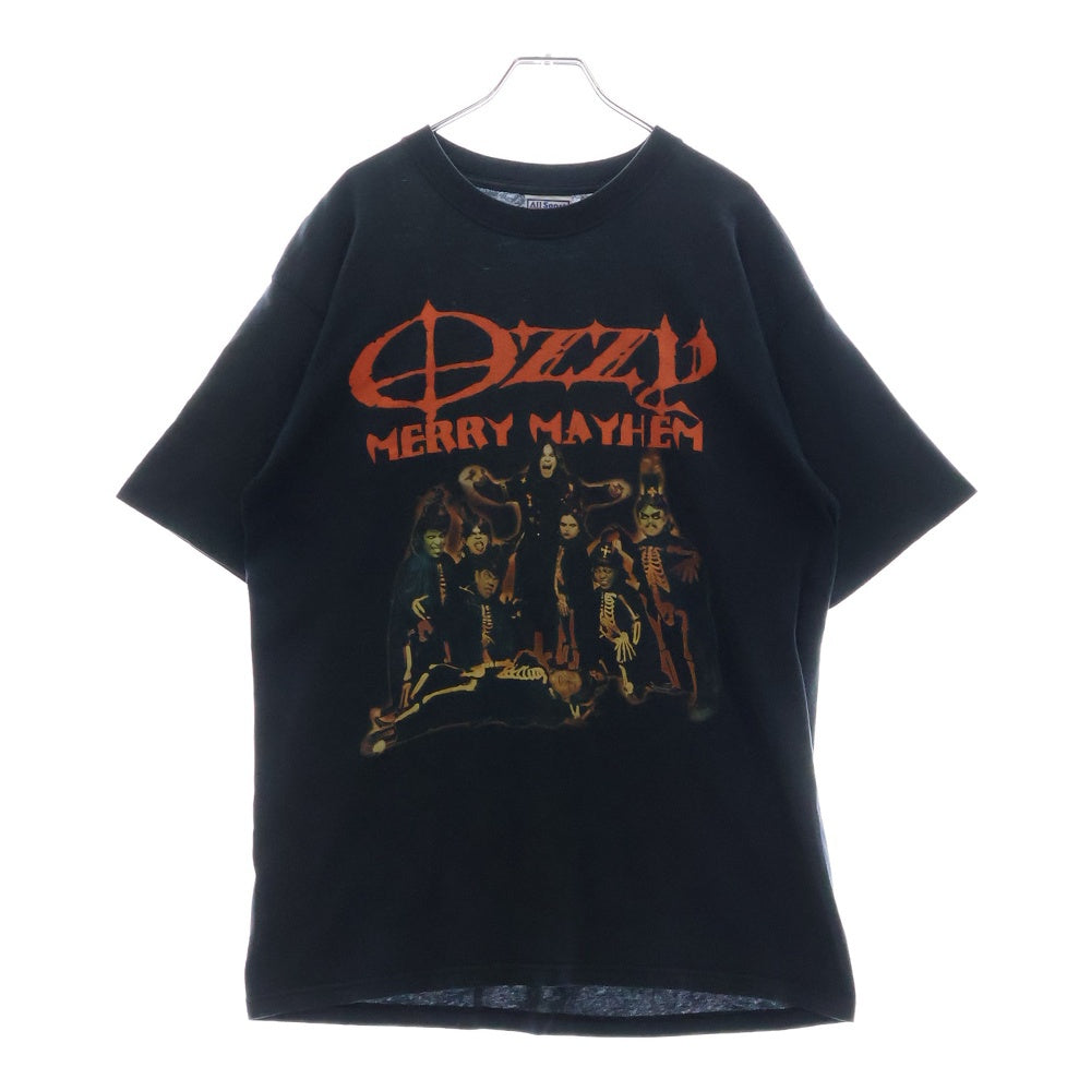 VINTAGE(ヴィンテージ) 00S VINTAGE OZZY OSBOURNE MERRY MAYHEM 2001 TOUR ALL SPORT ヴィンテージ オジー・オズボーン メリーメイヘム 両面プリント クルーネック 半袖Tシャツ