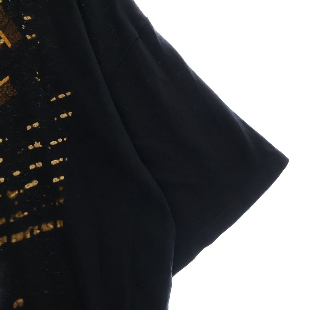 VINTAGE(ヴィンテージ) 90S VINTAGE AC/DC STIFF UPPER LIP ALL SPORT ヴィンテージ スティッフアッパーリップ 両面プリント クルーネック 半袖Tシャツ カットソー ブラック