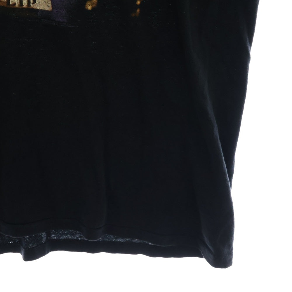 VINTAGE(ヴィンテージ) 90S VINTAGE AC/DC STIFF UPPER LIP ALL SPORT ヴィンテージ スティッフアッパーリップ 両面プリント クルーネック 半袖Tシャツ カットソー ブラック