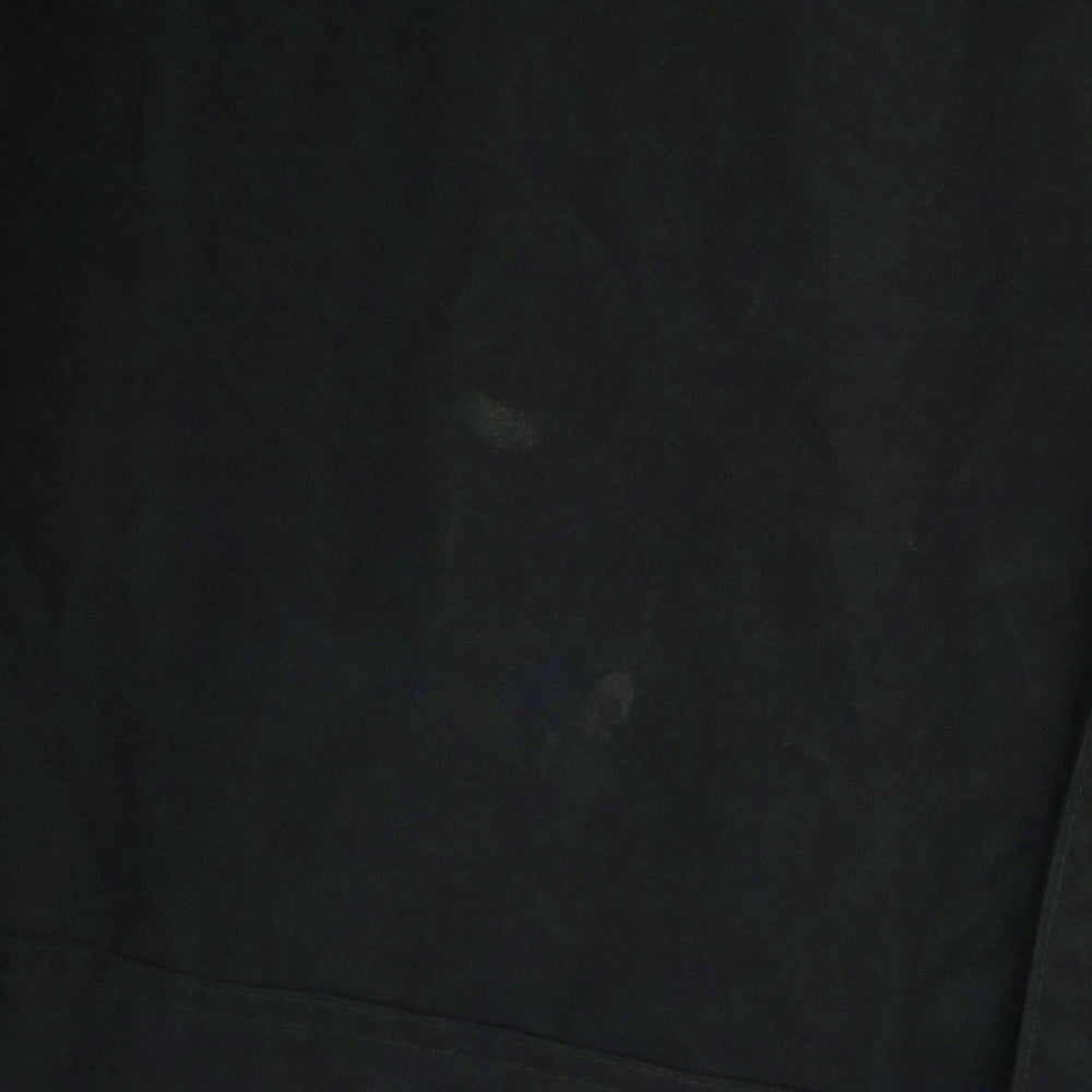 STONE ISLAND(ストーンアイランド) GHOST PIECE ゴースト ピース コットンベンタイル ロゴワッペン フラップポケット ブルゾン ジャケット ブラック 7815437F1