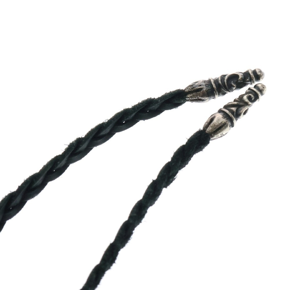 CHROME HEARTS(クロムハーツ) CAMPANA カンパナ スモール レザーブレイド ペンダント ネックレス シルバー