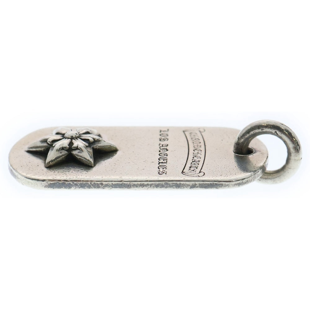 CHROME HEARTS(クロムハーツ) RAISED STAR DOG TAG レイズドスター ドッグタグ ロサンゼルス限定 ペンダントトップ シルバー
