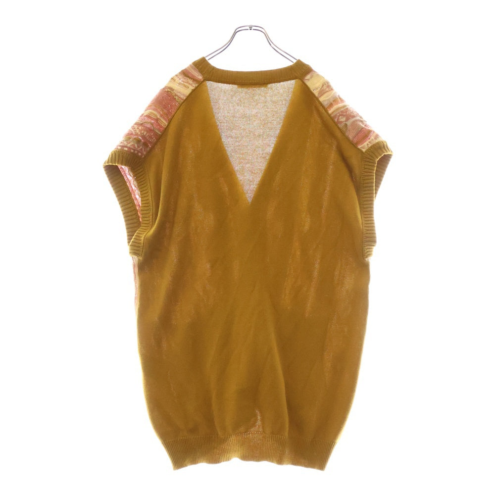 Acne Studios(アクネ ストゥディオズ) 22SS オーバーサイズド ノースリーブ ニット カーディガン マルチカラー レディース FN-MN-KNIT000313