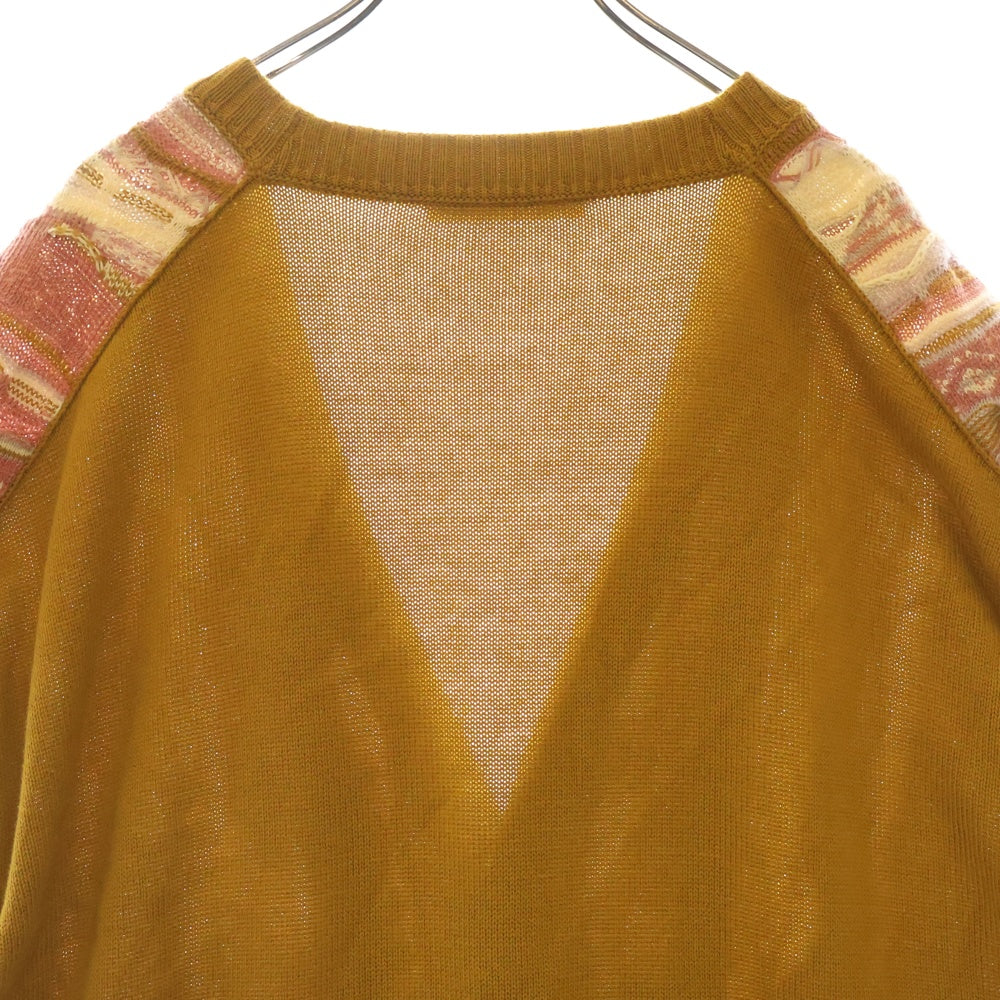 Acne Studios(アクネ ストゥディオズ) 22SS オーバーサイズド ノースリーブ ニット カーディガン マルチカラー レディース FN-MN-KNIT000313