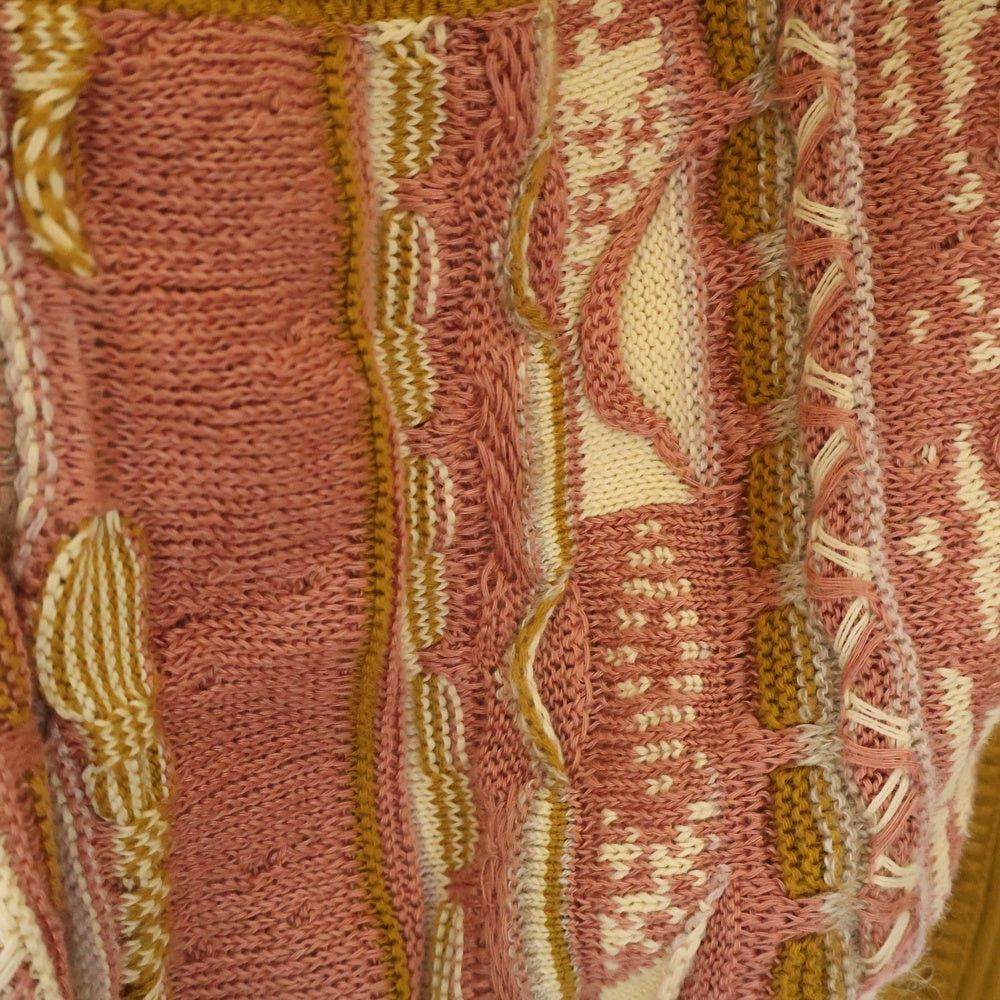 Acne Studios(アクネ ストゥディオズ) 22SS オーバーサイズド ノースリーブ ニット カーディガン マルチカラー レディース FN-MN-KNIT000313