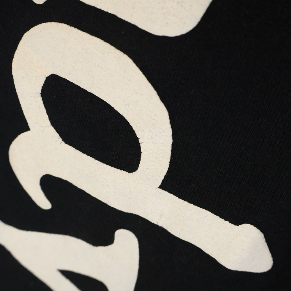 READY MADE(レディメイド) RM SWEAT PANT ロゴプリント ドローストリング スウェットパンツ ブラック RE-CO-BK-00-00-212