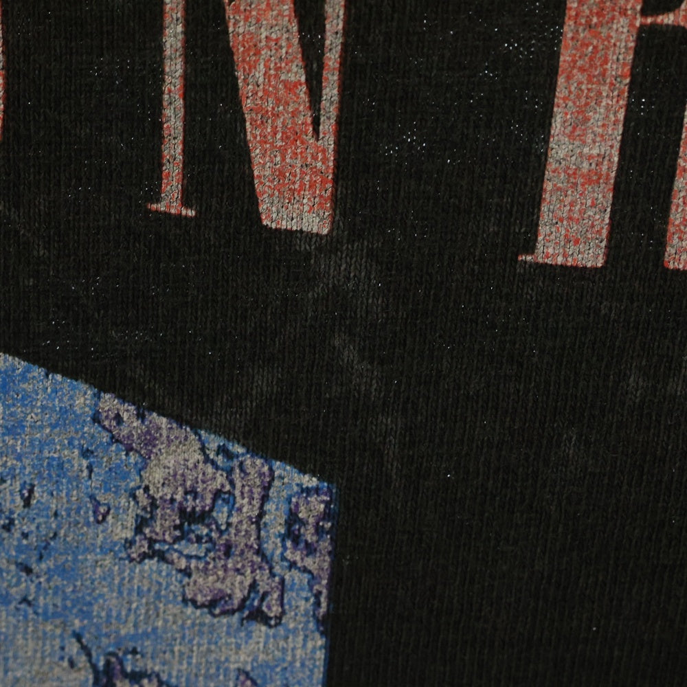 VINTAGE(ヴィンテージ) 90S VINTAGE METALLICA × GUNS N' ROSES TOUR 1992 ガンズアンドローゼズ メタリカ ツアー プリントTシャツ 半袖カットソー ブラック