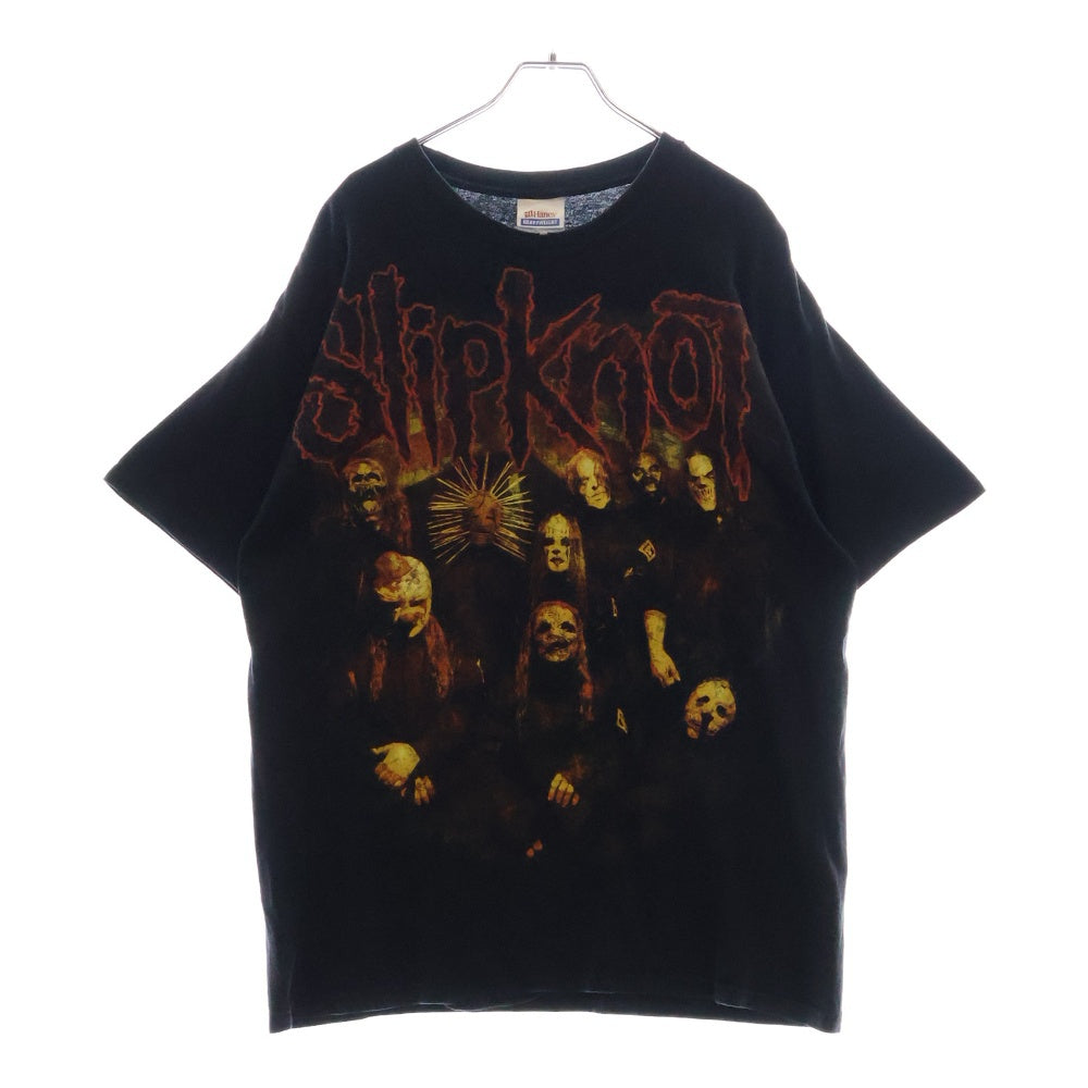 VINTAGE(ヴィンテージ) 00S SLIPKNOT スリップノット ヴィンテージ プリントTシャツ 半袖カットソー ブラック