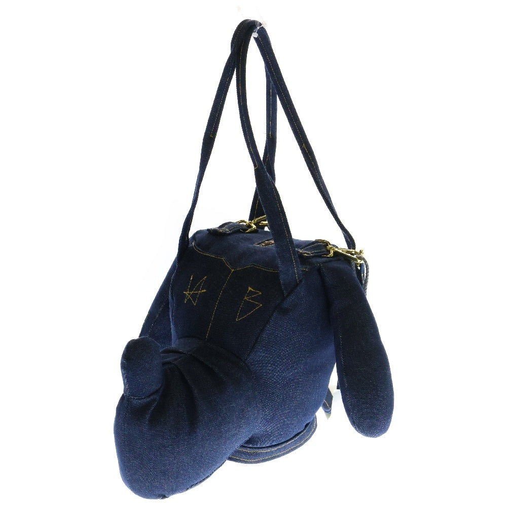 Holland Brandt(ホラントブラント) PUP PURSE 2.0 RAW BLUE DENIM ポップ パース 中綿 ショルダーバッグ インディゴ