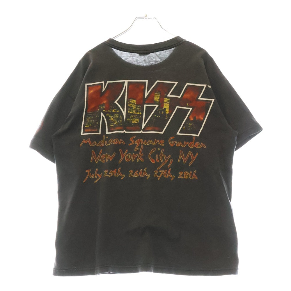 VINTAGE(ヴィンテージ) 90S VINTAGE KISS ALIVE/WORLDWIDE 96 97 TOUR TEE ヴィンテージ キッス アライブワールドワイド 両面プリントTシャツ 半袖クルーネックカットソー ブラック