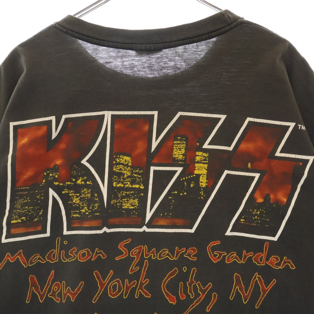 VINTAGE(ヴィンテージ) 90S VINTAGE KISS ALIVE/WORLDWIDE 96 97 TOUR TEE ヴィンテージ キッス アライブワールドワイド 両面プリントTシャツ 半袖クルーネックカットソー ブラック