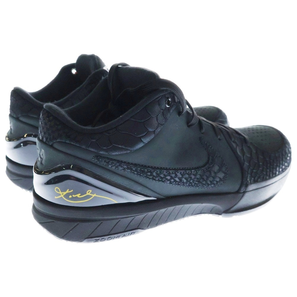 NIKE(ナイキ) KOBE 4 PROTRO BLACK MAMBA コービー プロトロ ブラックマンバ ローカットスニーカー ブラック US8.5/26.5cm FQ3544-001