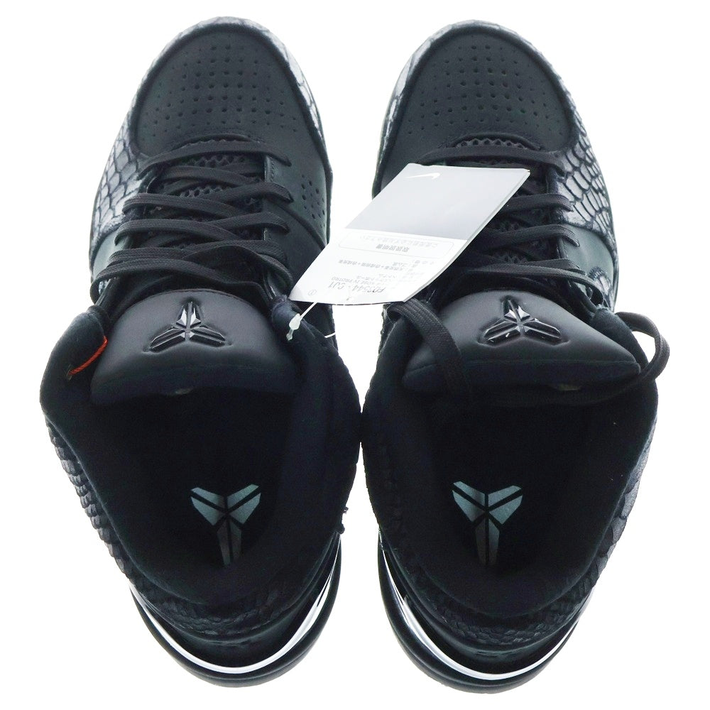 NIKE(ナイキ) KOBE 4 PROTRO BLACK MAMBA コービー プロトロ ブラックマンバ ローカットスニーカー ブラック US8.5/26.5cm FQ3544-001