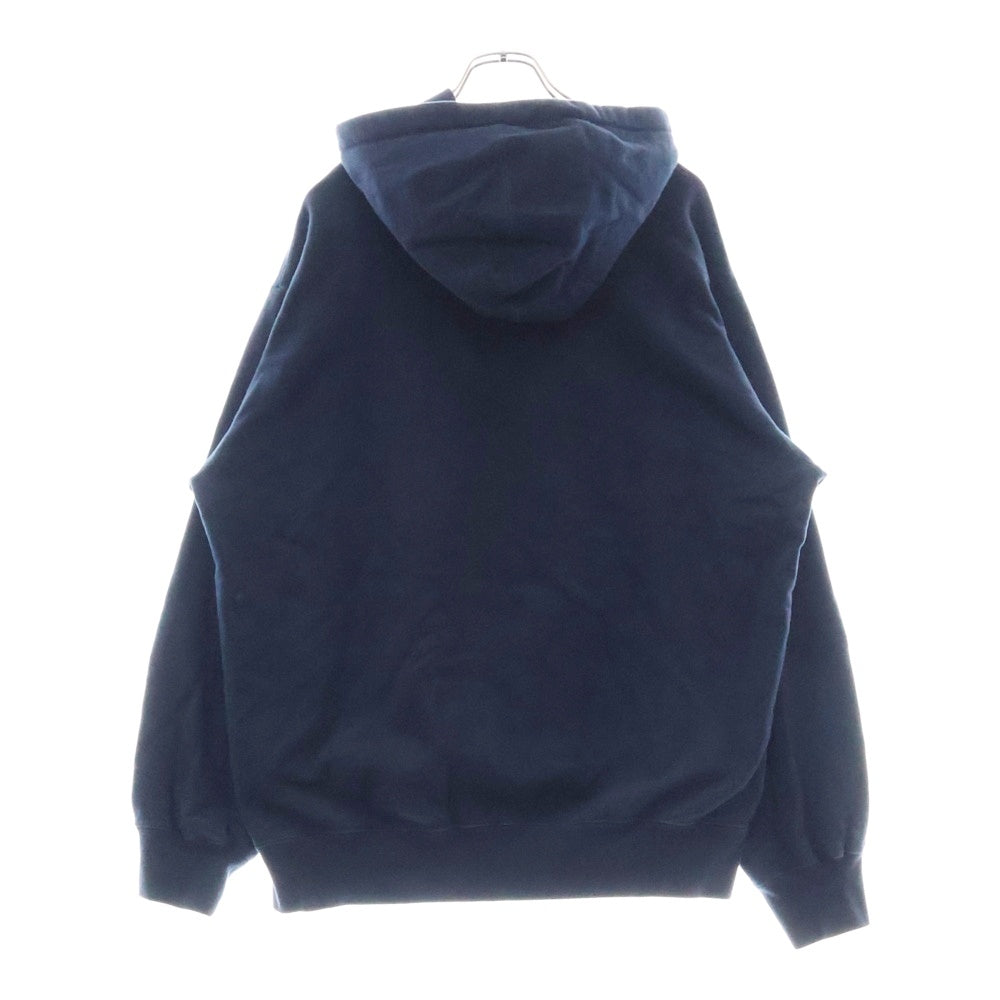 SUPREME(シュプリーム) 18AW Love or Hate Hooded Sweatshirt ラブオアヘイト フロント刺繍 スウェット プルオーバーパーカー ネイビー