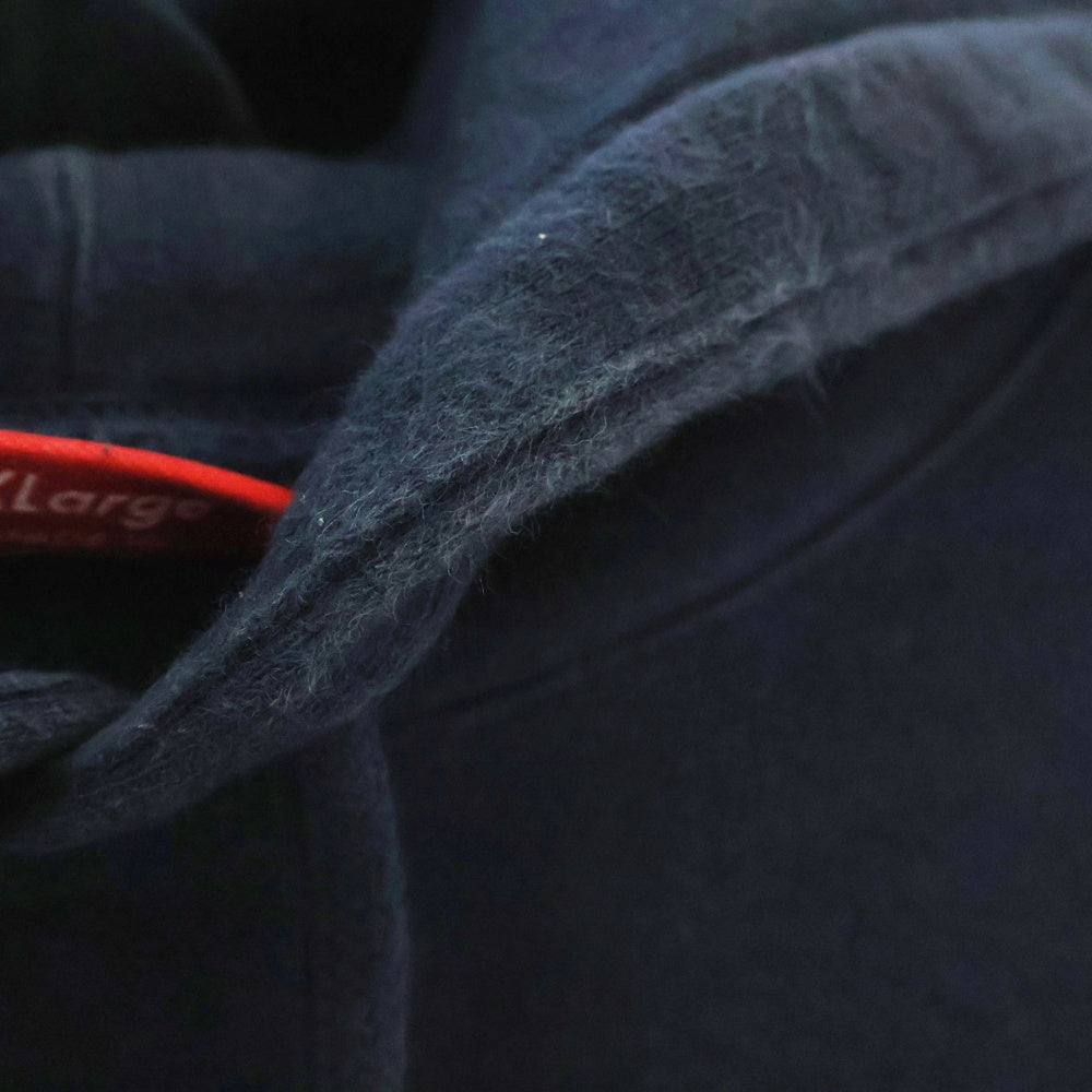 SUPREME(シュプリーム) 18AW Love or Hate Hooded Sweatshirt ラブオアヘイト フロント刺繍 スウェット プルオーバーパーカー ネイビー