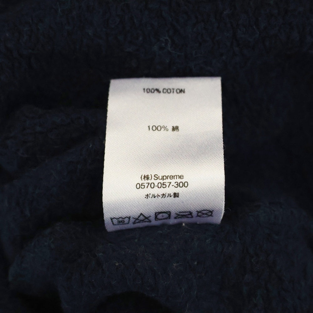 SUPREME(シュプリーム) 18AW Love or Hate Hooded Sweatshirt ラブオアヘイト フロント刺繍 スウェット プルオーバーパーカー ネイビー
