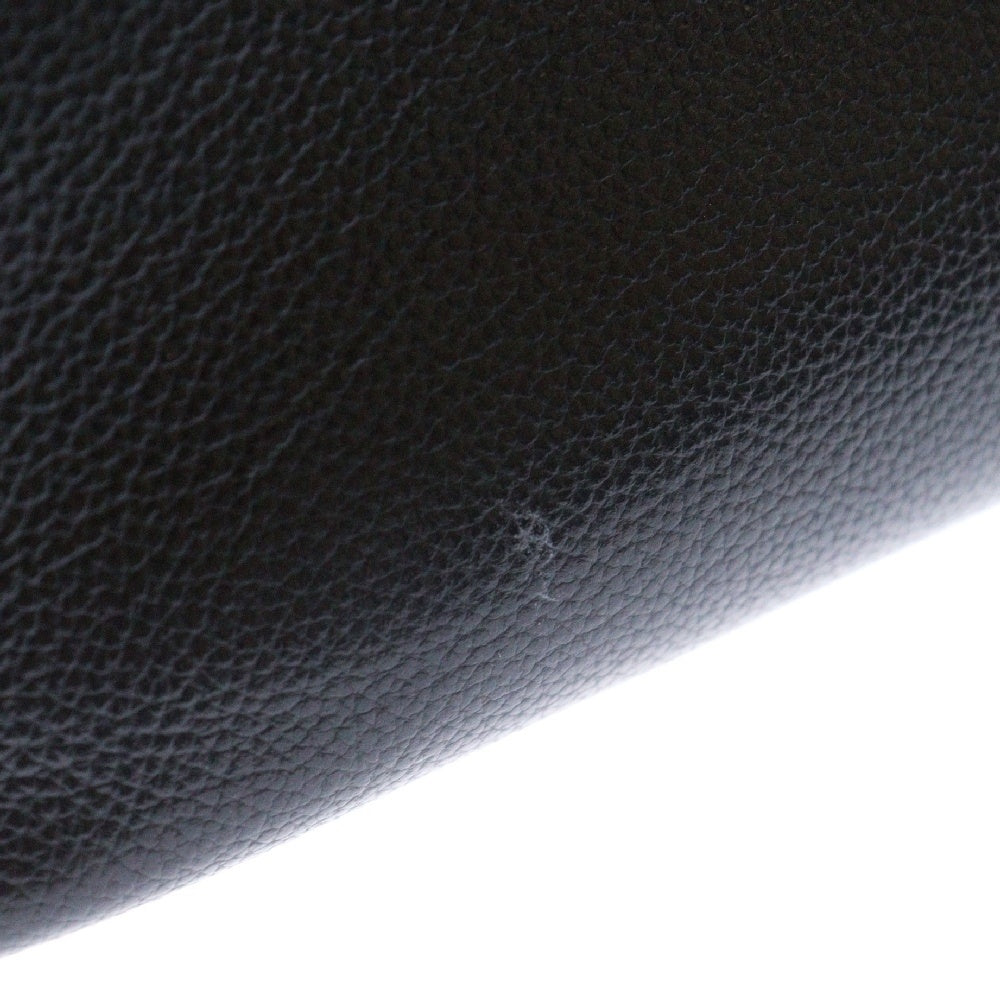 FURLA(フルラ) ロゴプレート 2Way レザー ハンド ショルダーバッグ ブラック レディース