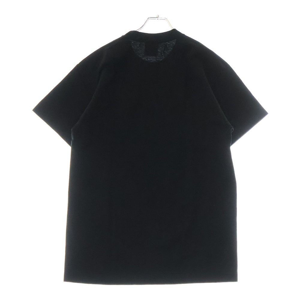A BATHING APE(アベイシングエイプ) 90-00S フロントロゴプリント クルーネック 半袖Tシャツ カットソー ブラック
