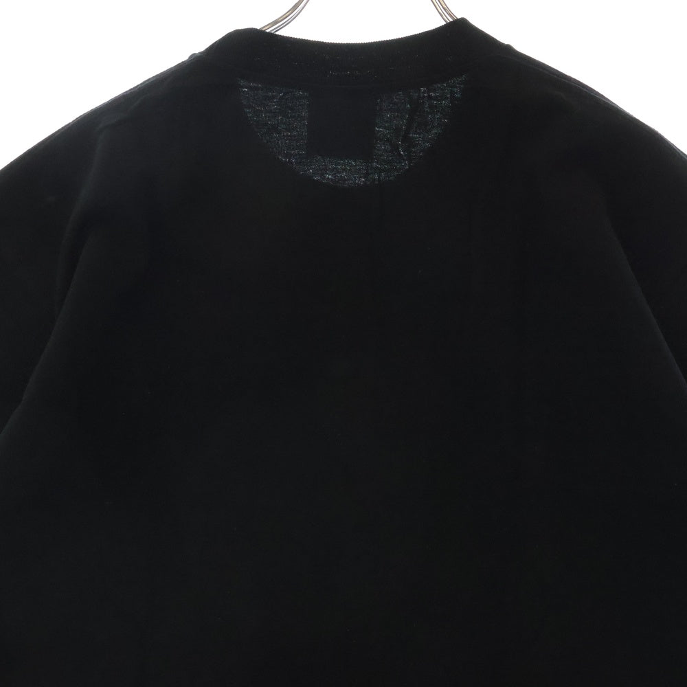 A BATHING APE(アベイシングエイプ) 90-00S フロントロゴプリント クルーネック 半袖Tシャツ カットソー ブラック