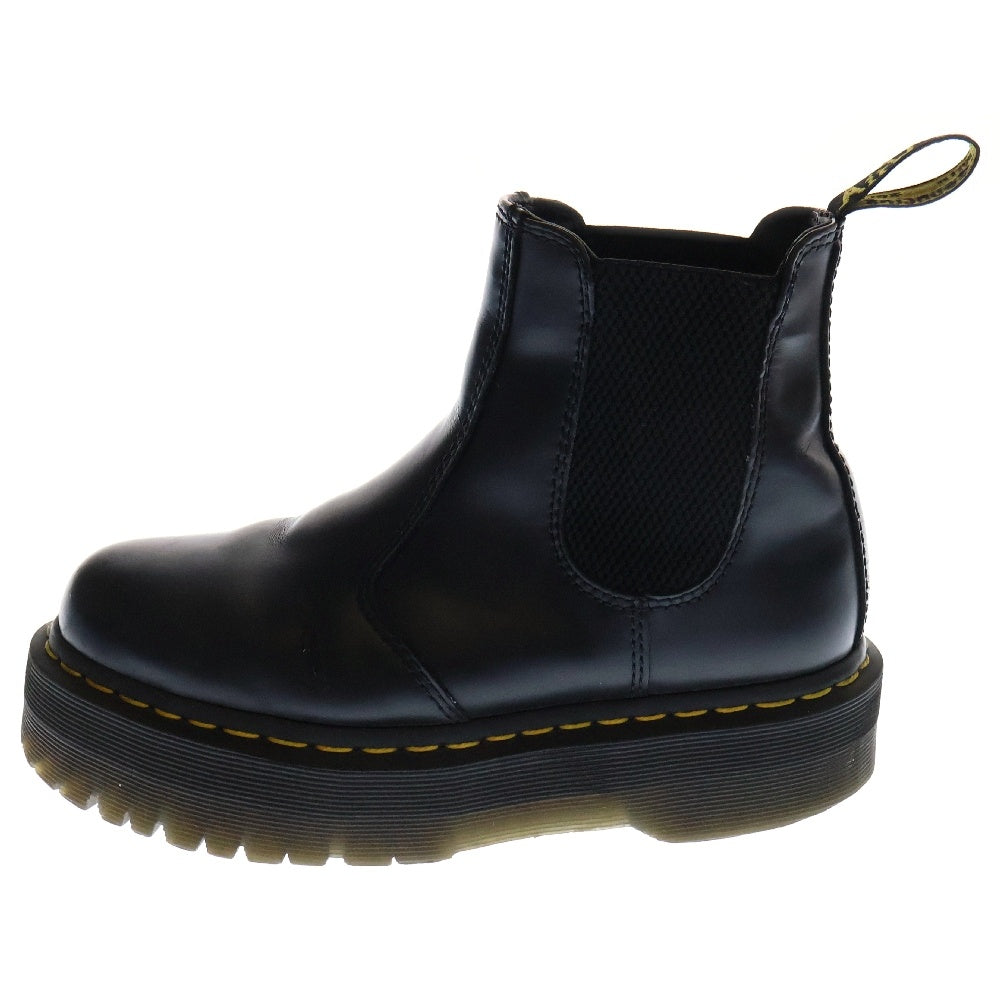 Dr.Martens(ドクターマーチン) CHELSEA BOOT 2976 サイドゴア ハイカットチェルシー レザーブーツ ブラック レディース 26205001