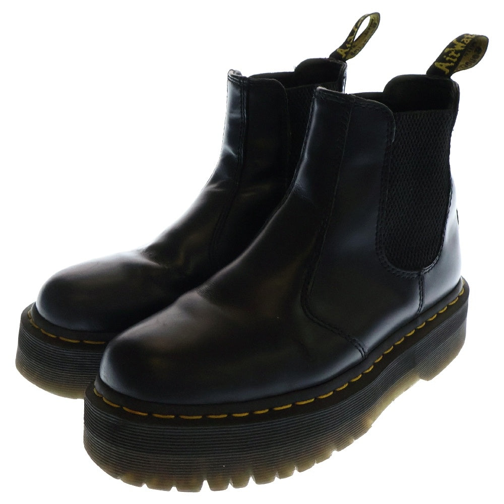 Dr.Martens(ドクターマーチン) CHELSEA BOOT 2976 サイドゴア ハイカットチェルシー レザーブーツ ブラック レディース 26205001