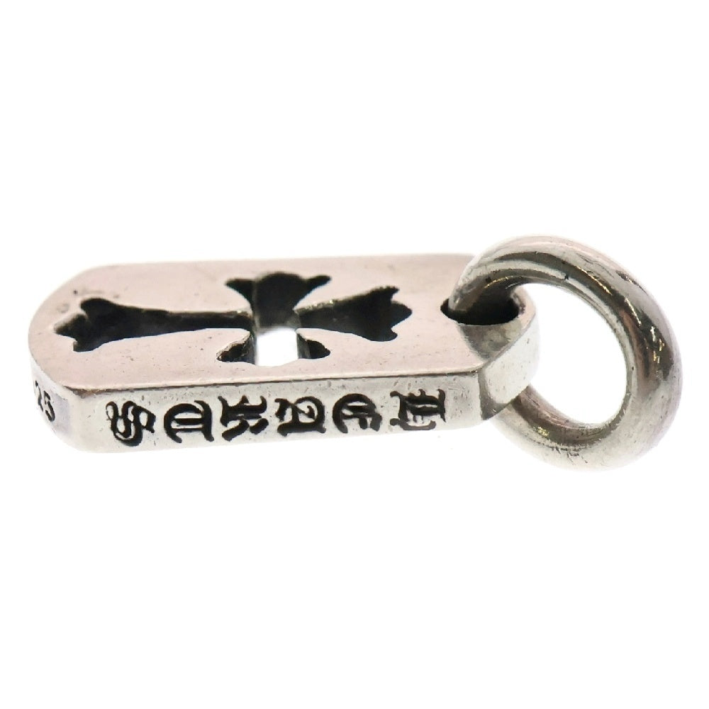 CHROME HEARTS(クロムハーツ) DT TNY CO CRS タイニーカットアウトクロスドッグタグ チャーム ペンダントトップ シルバー BCA252