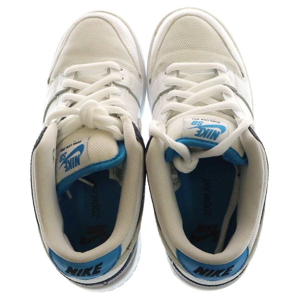 NIKE SB(ナイキエスビー) DUNK LOW PRO ダンク プロ ローカットスニーカー ホワイト US6/24.0cm BQ6817-101
