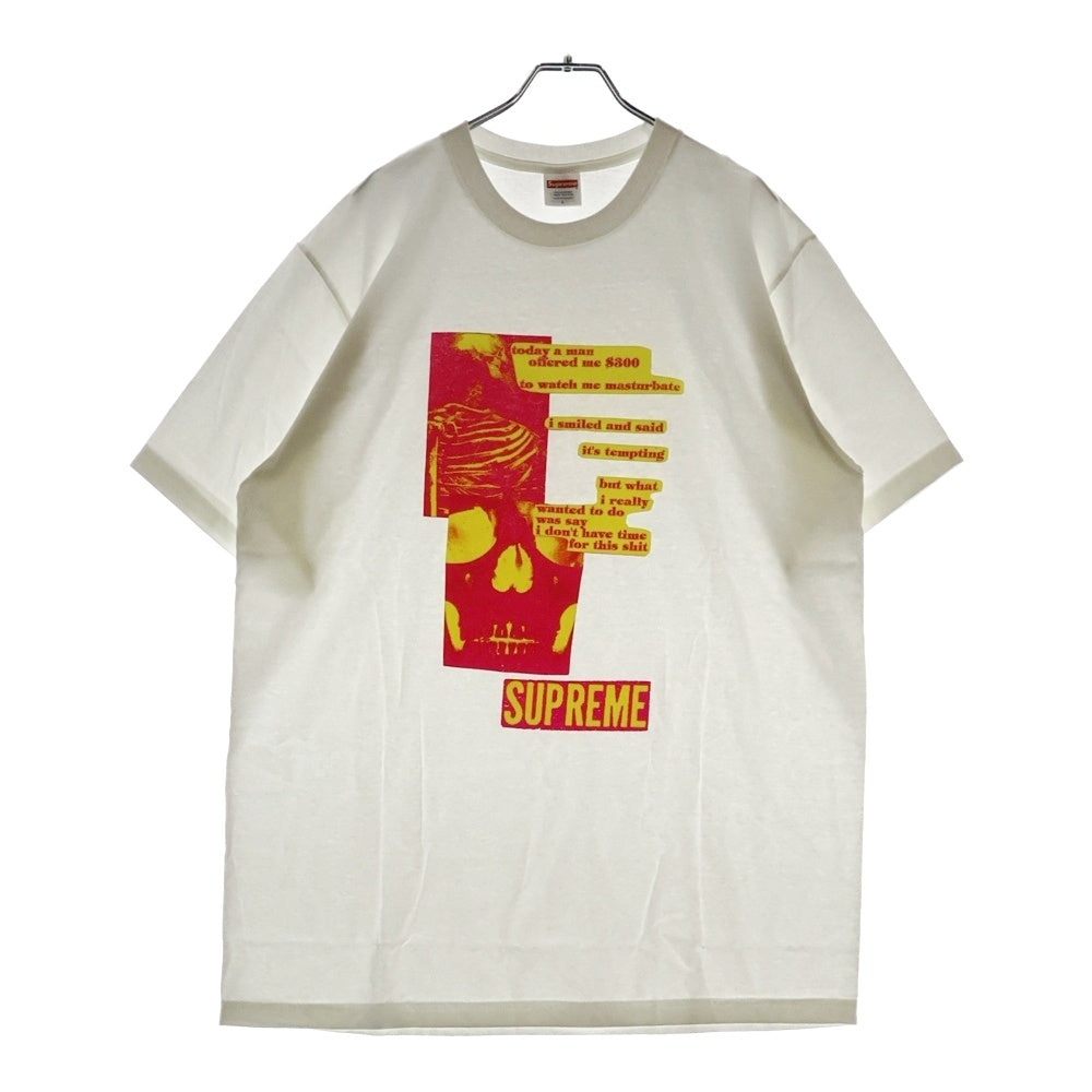 SUPREME(シュプリーム) 25SS Anatomy Tee アナトミー プリント クルーネック 半袖Tシャツ カットソー ホワイト
