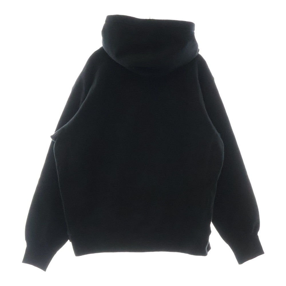 SUPREME(シュプリーム) 22AW Capital Hooded Sweatshirt キャピタル フーデッド スウェットシャツ 長袖 コットン フーディ プルオーバー パーカー ブラック