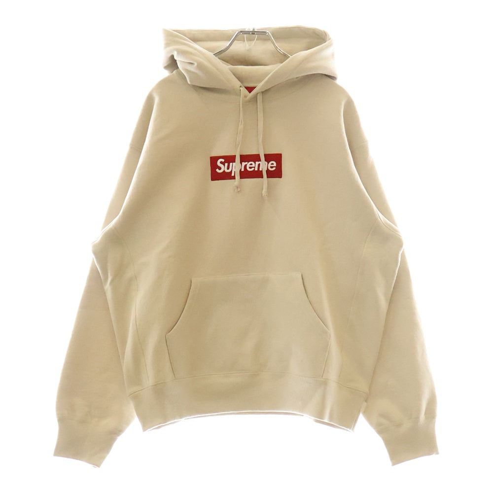 SUPREME(シュプリーム) 24AW Box Logo Hooded Sweatshirt ボックスロゴ プルオーバー スウェット パーカー フーディーアイボリー