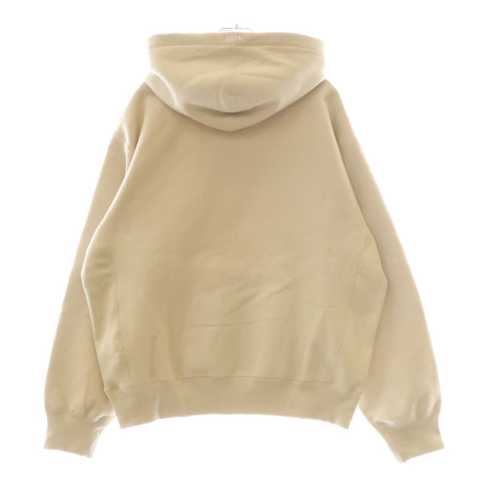 SUPREME(シュプリーム) 24AW Box Logo Hooded Sweatshirt ボックスロゴ プルオーバー スウェット パーカー フーディーアイボリー