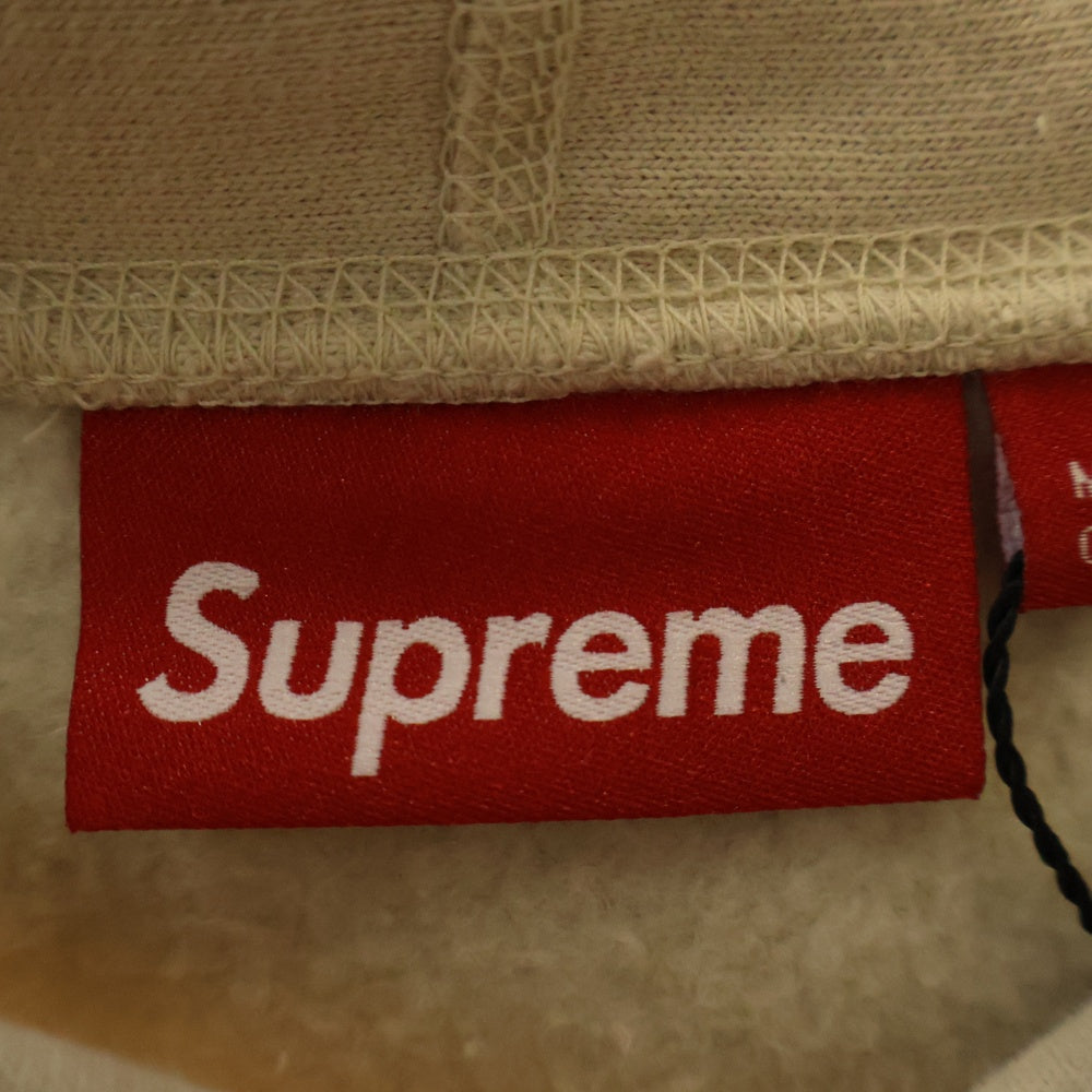 SUPREME(シュプリーム) 24AW Box Logo Hooded Sweatshirt ボックスロゴ プルオーバー スウェット パーカー フーディーアイボリー