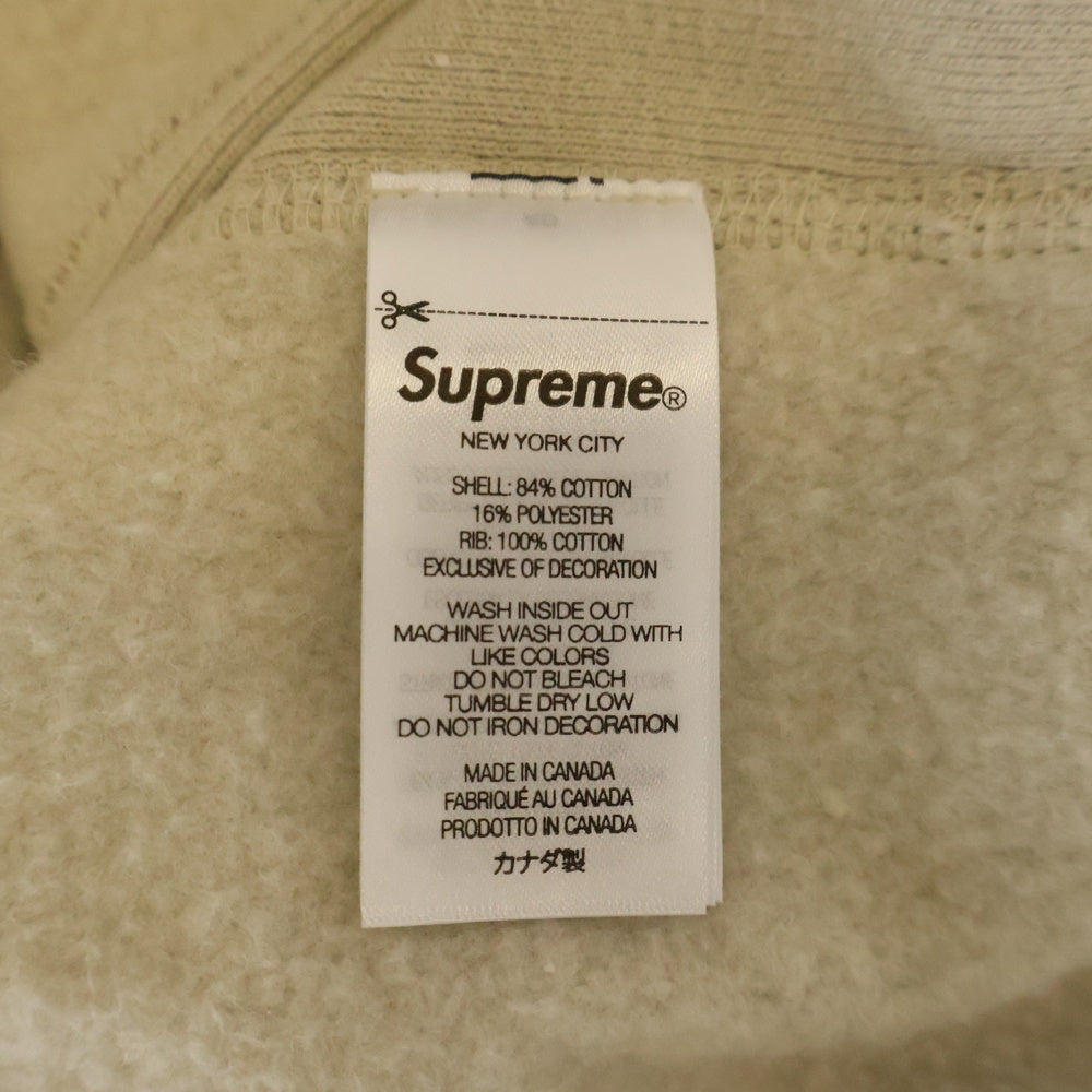 SUPREME(シュプリーム) 24AW Box Logo Hooded Sweatshirt ボックスロゴ プルオーバー スウェット パーカー フーディーアイボリー