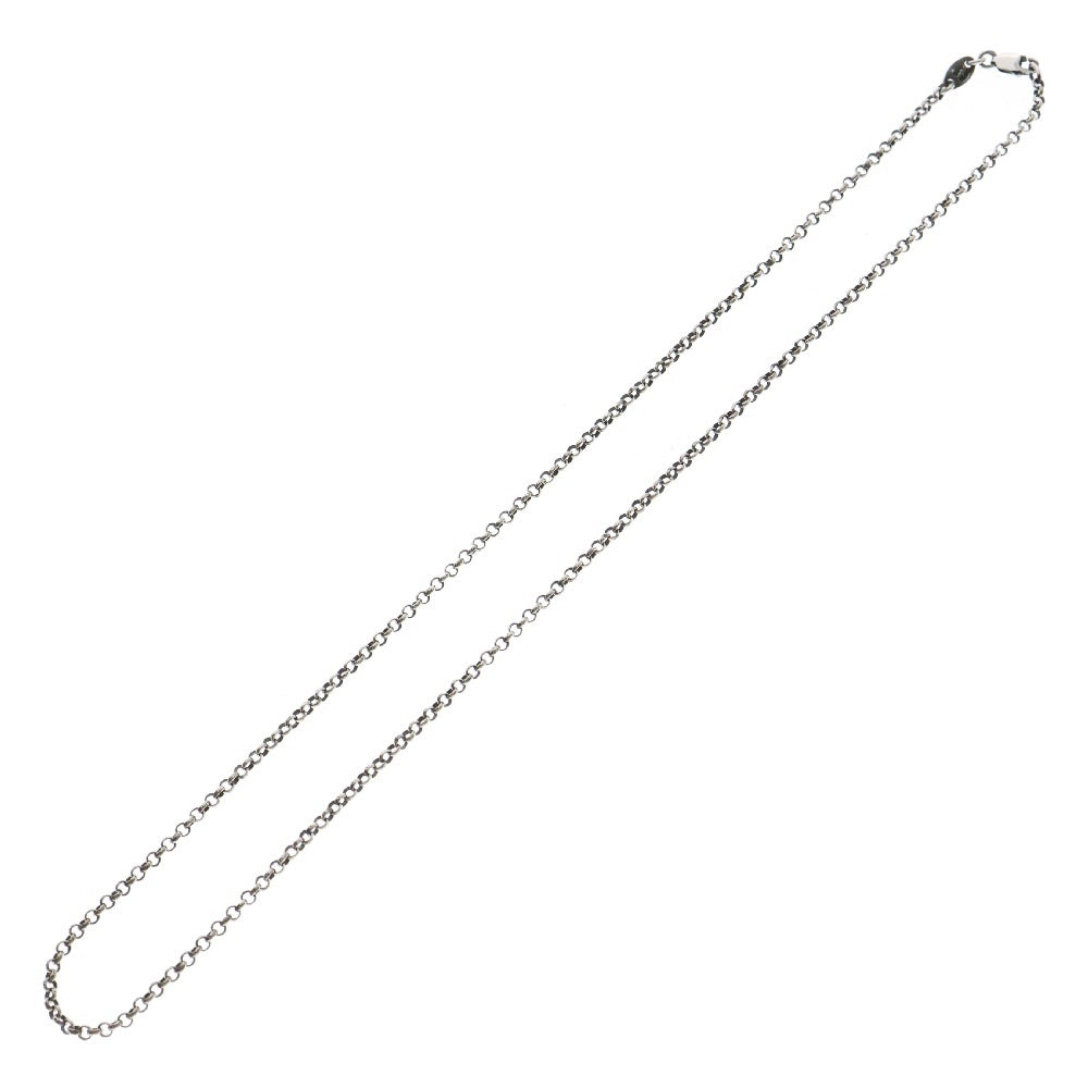 CHROME HEARTS(クロムハーツ) NECKCHAIN R18 ロールチェーンネックレス 18inch シルバー BCA083