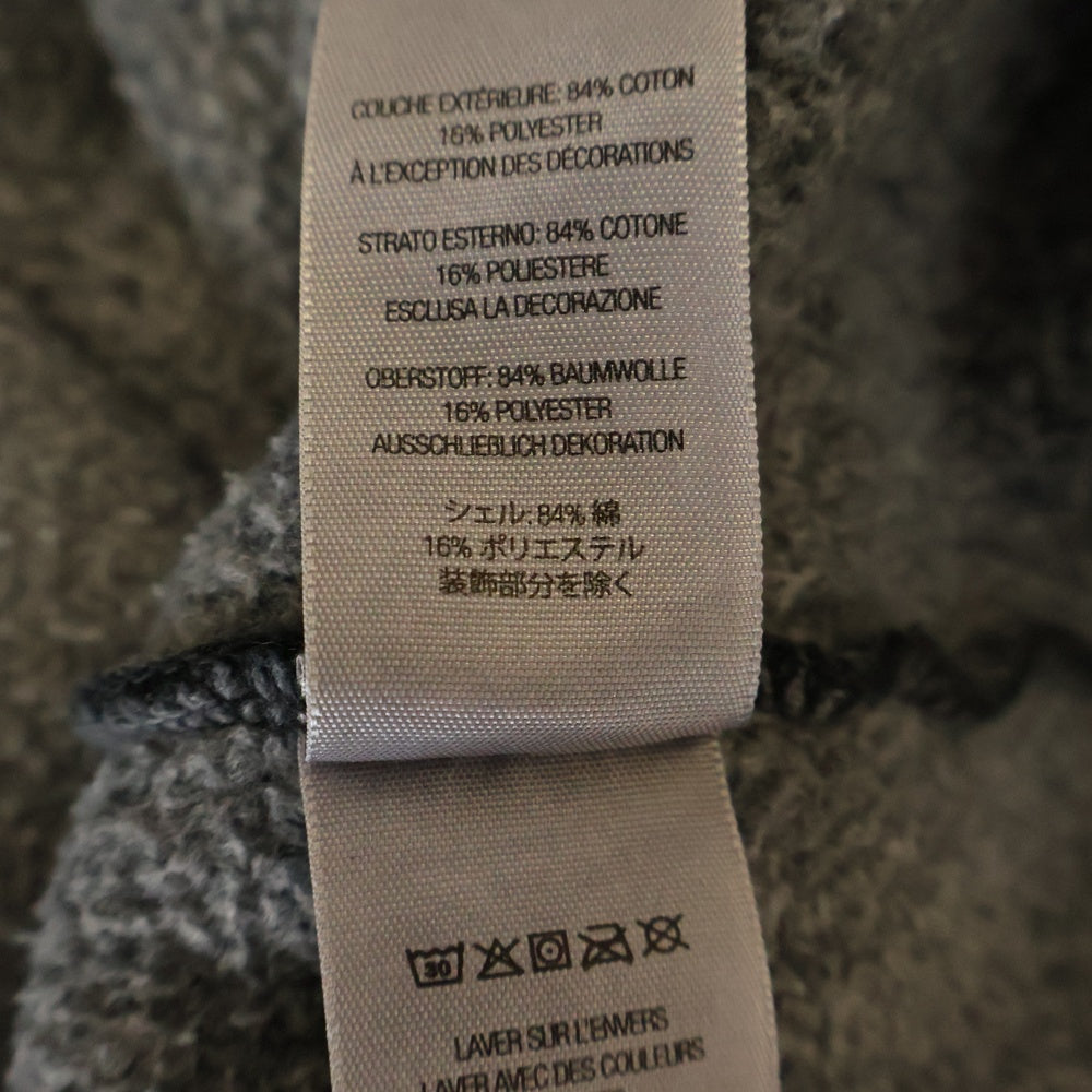 SUPREME(シュプリーム) 23SS Overdyed S Logo Hooded Sweatshirt オーバーダイ Sロゴ ワッペン スウェット プルオーバーパーカー ブラック