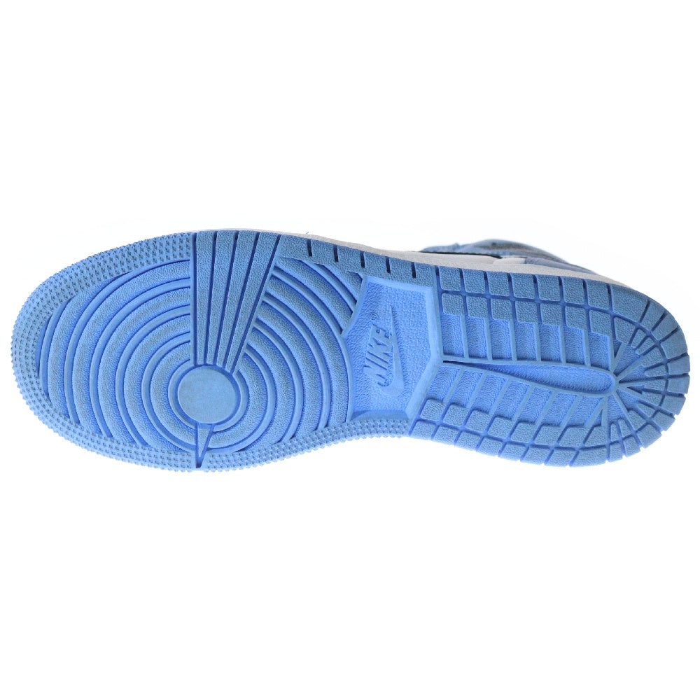 NIKE(ナイキ) GS AIR JORDAN 1 HIGH University Blue エアジョーダン 1 ハイカットスニーカー ユニバーシティブルー ホワイト レディース US6Y/24cm 575441-134