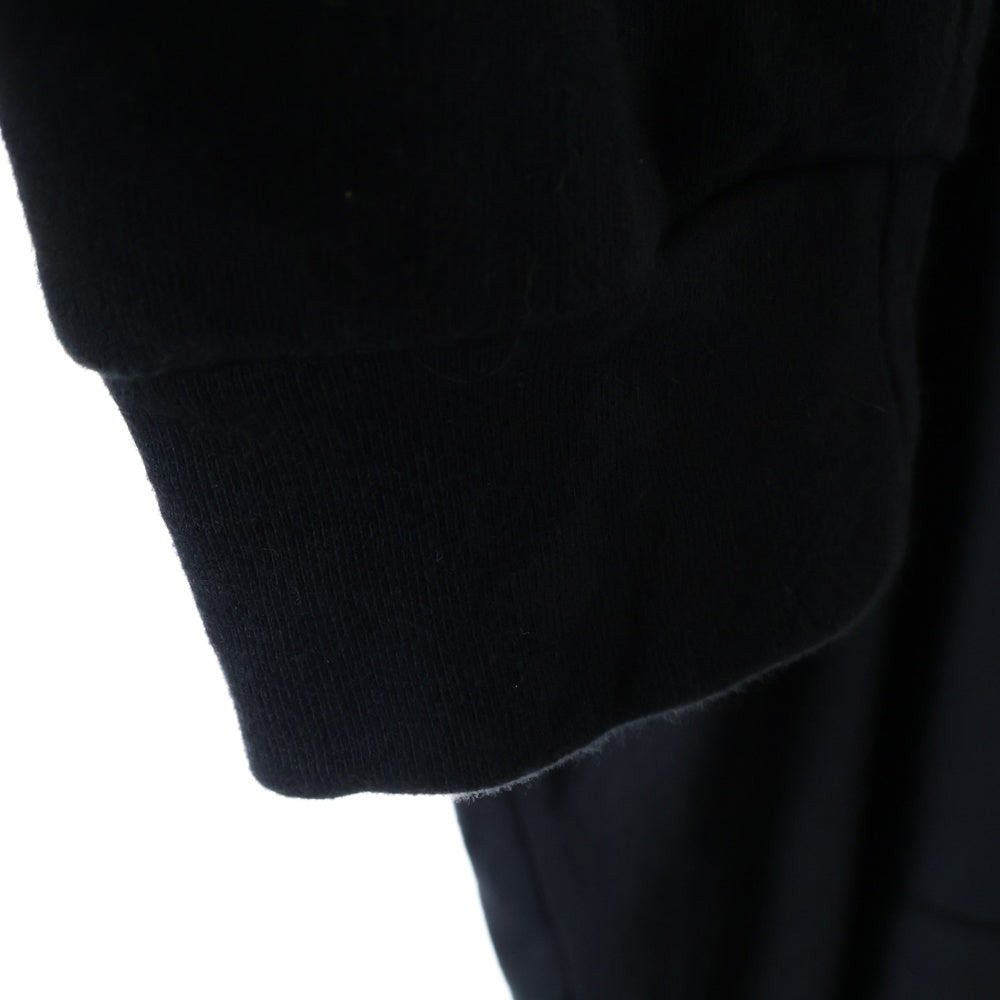CHROME HEARTS(クロムハーツ) VERTICAL ARM LOGO HOODIE バーティカル アーム ロゴ フーディ プルオーバー スウェット パーカー ブラック