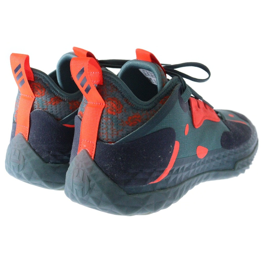 adidas(アディダス) HARDEN VOL.5 FLORAL ハーデン フローラル ローカットスニーカー グリーン/オレンジ US10/28.0cm FZ1082