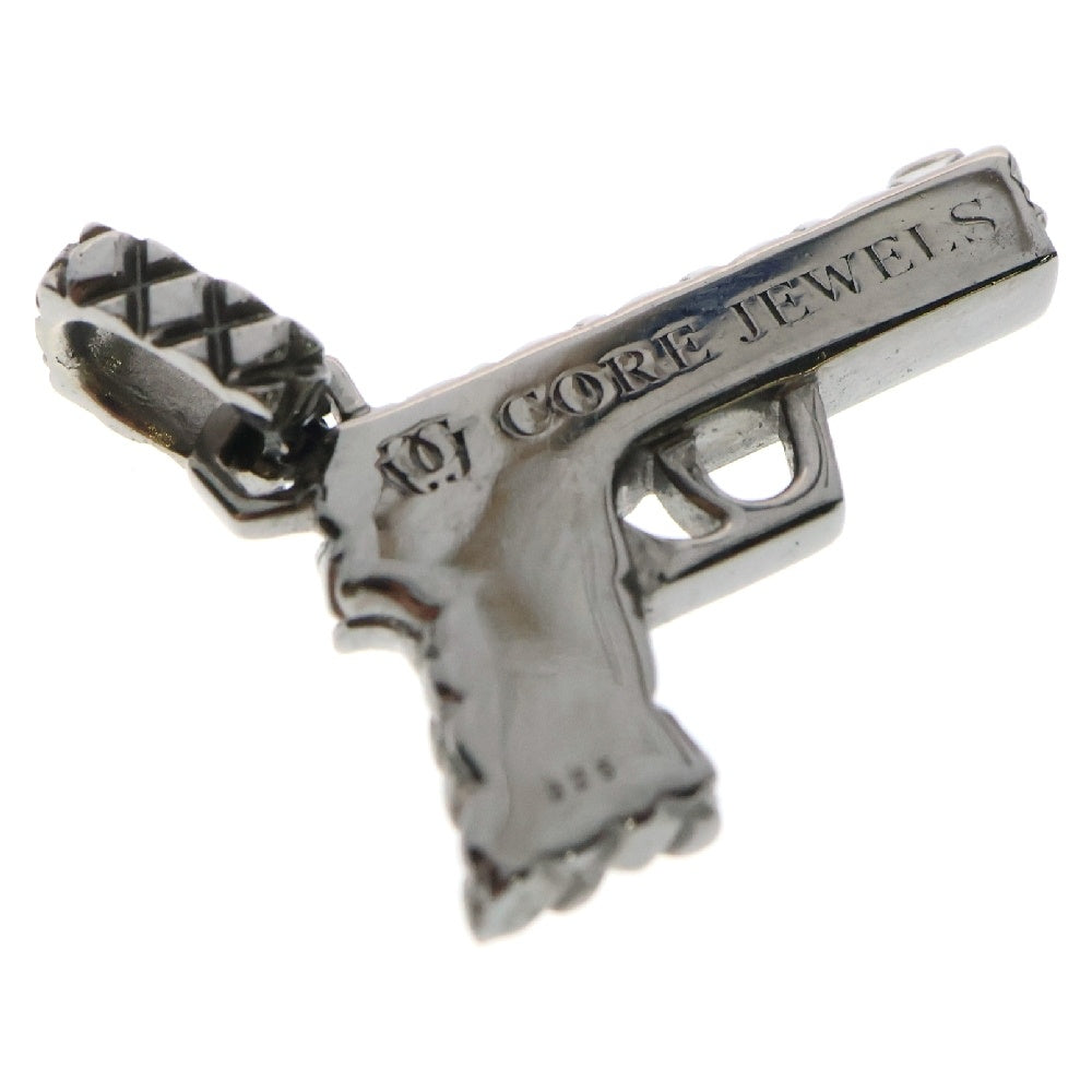 CORE JEWELS(コアジュエルス) ピストルモチーフ ネックレストップ ペンダント シルバー 4DC-M45-CH-SV