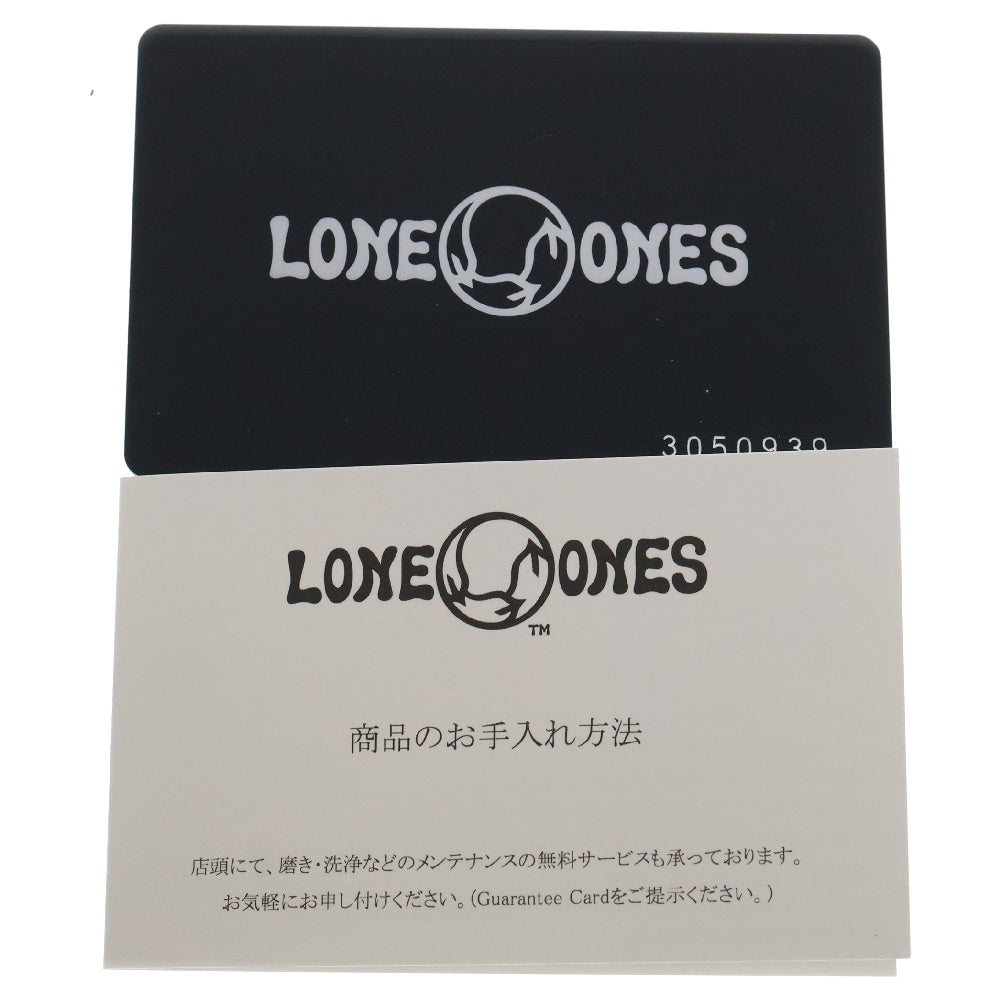 LONE ONES(ロンワンズ) クロム スタッド イヤリング ピアス シルバー MFE-0108