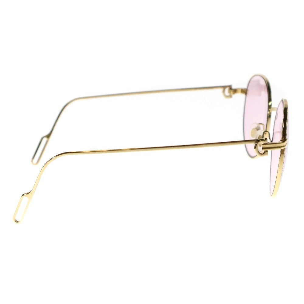 Cartier(カルティエ) シグネチャーC ドゥカルティエ ゴドロンモチーフ ボストンメガネ 眼鏡 ゴールド CT0249S-003