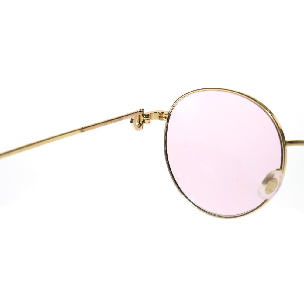 Cartier(カルティエ) シグネチャーC ドゥカルティエ ゴドロンモチーフ ボストンメガネ 眼鏡 ゴールド CT0249S-003