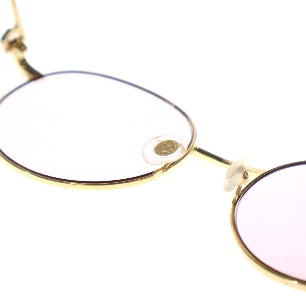 Cartier(カルティエ) シグネチャーC ドゥカルティエ ゴドロンモチーフ ボストンメガネ 眼鏡 ゴールド CT0249S-003