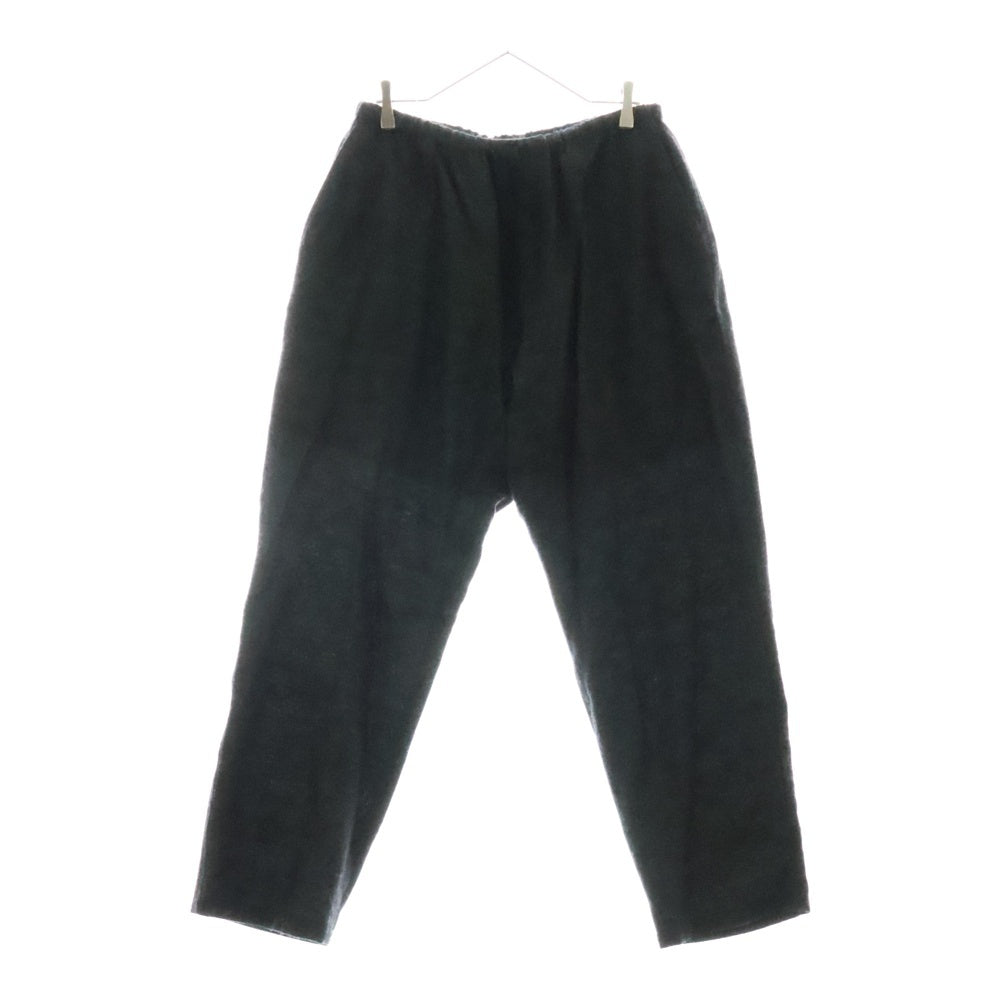 COMOLI(コモリ) 23AW カシミア ドローストリング イージーパンツ ダークグレー Y03-03006