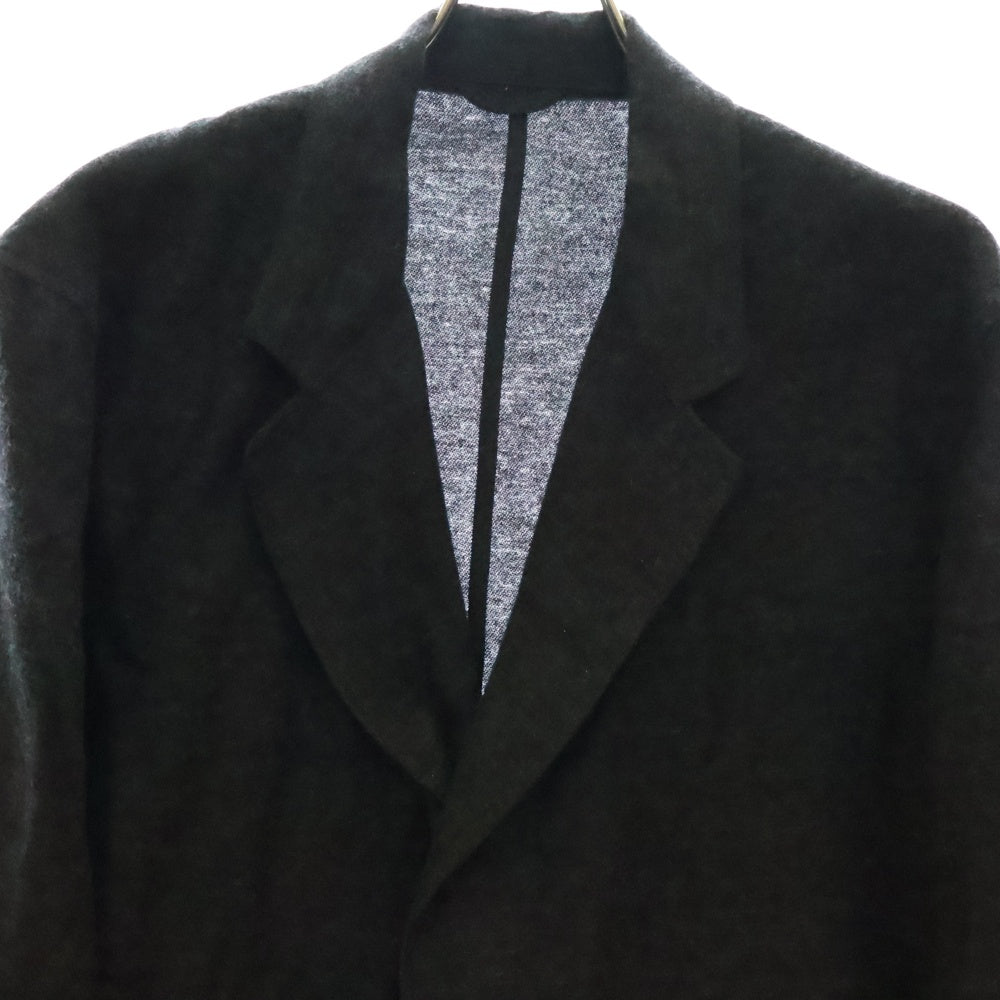 COMOLI(コモリ) 23AW カシミア シルク ノッチドラペル ライトジャケット ダークグレー Y03-01006