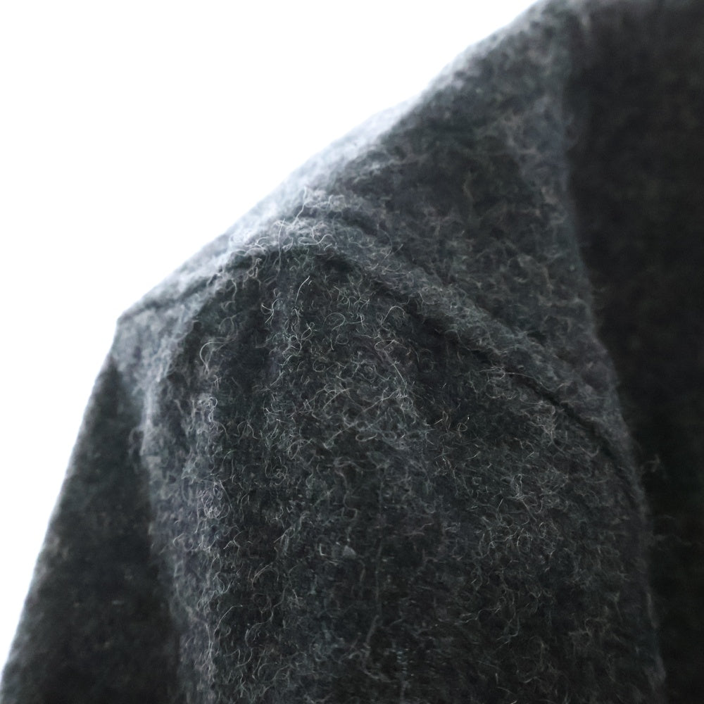 COMOLI(コモリ) 23AW カシミア シルク ノッチドラペル ライトジャケット ダークグレー Y03-01006