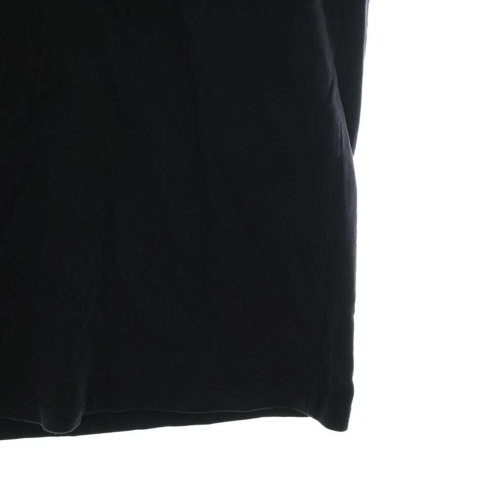 doublet(ダブレット) 20SS × NUBIAN AMEYOKO AIR BRUSHED T-SHIR ヌビアン アメ横 ロゴエンブロイダリー エアブラシ クルーネック半袖Tシャツ カットソー ブラック